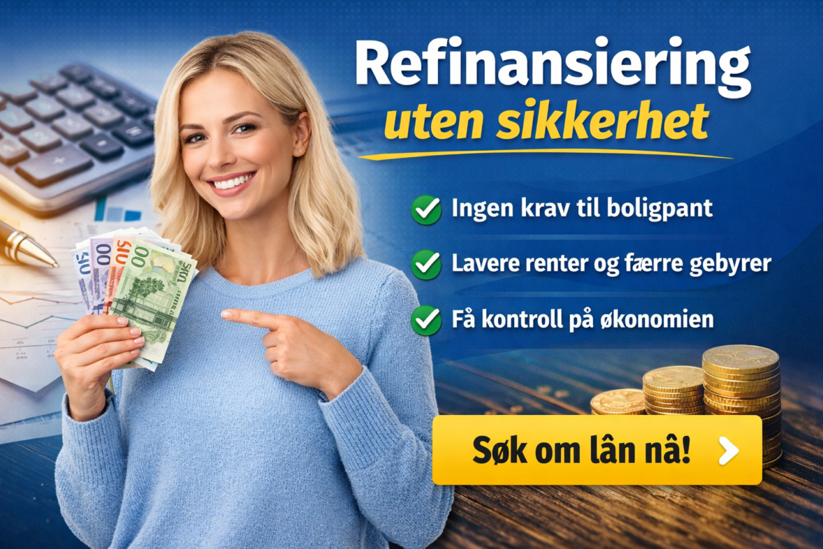 refinansiering uten sikkerhet
